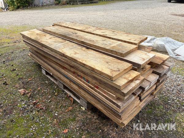 Planker i eg og ask 37 Styk