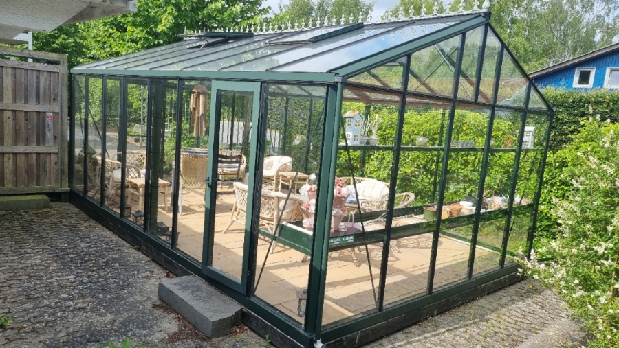 Drivhus til nedtagning