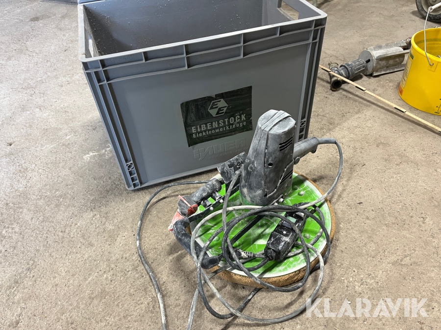 Pudsemaskine Eibenstock til vandskuring