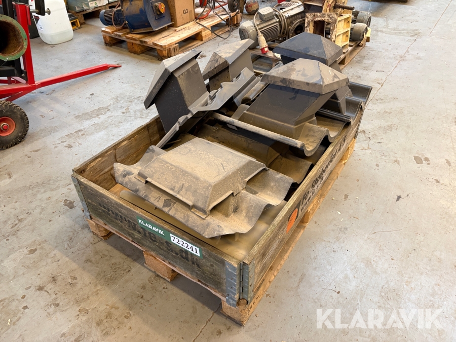 Ventilationselementer til tagkonstruktion - 11 enheder