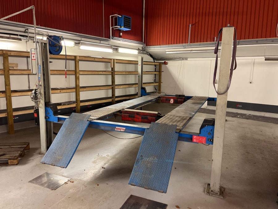 4 søjlet lift
