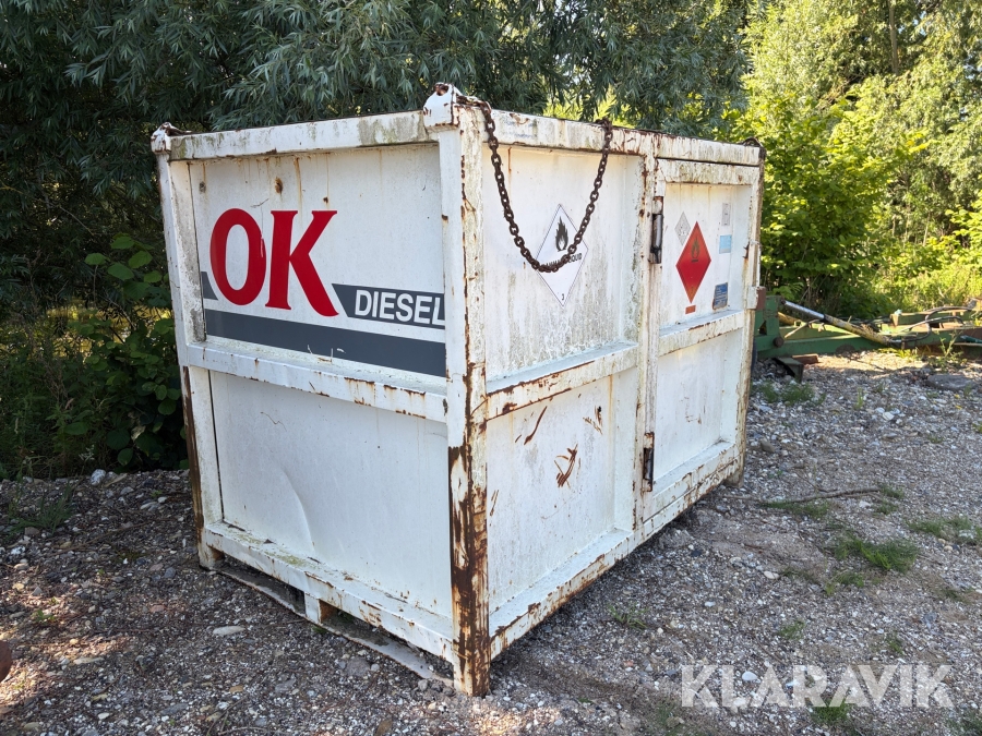 Brændstoftank Roug 1500 L