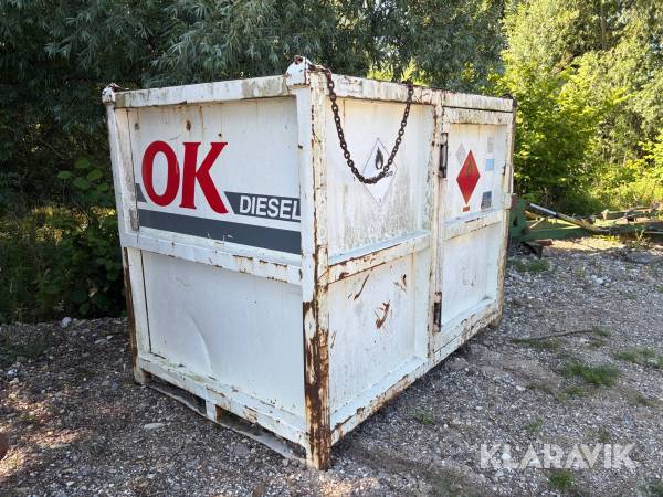 Brændstoftank Roug 1500 L