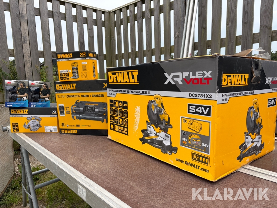 Værktøj lot DeWALT