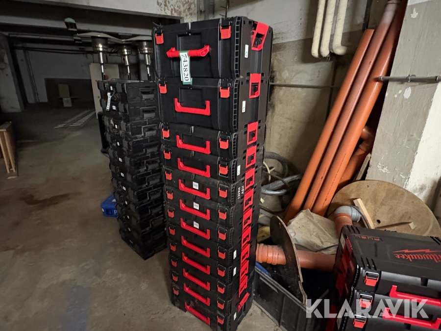 Værktøjskasser Milwaukee - 12 styk