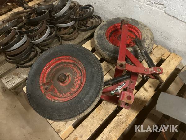 Styrhjul til Såbedsharve Kongskilde 2 styk 