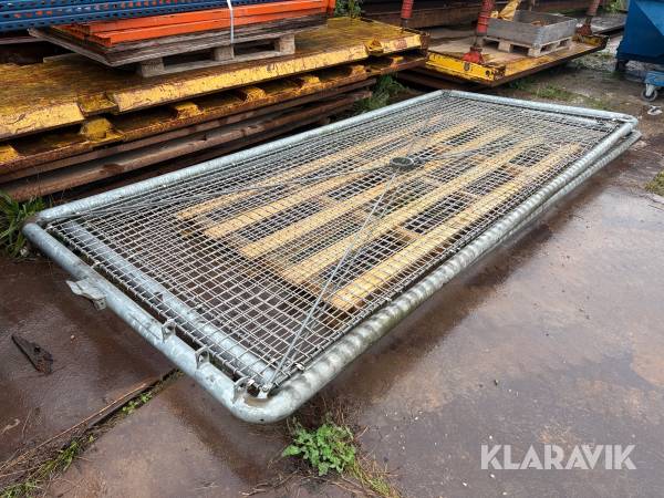 Galvaniseret stålport - 2 låger