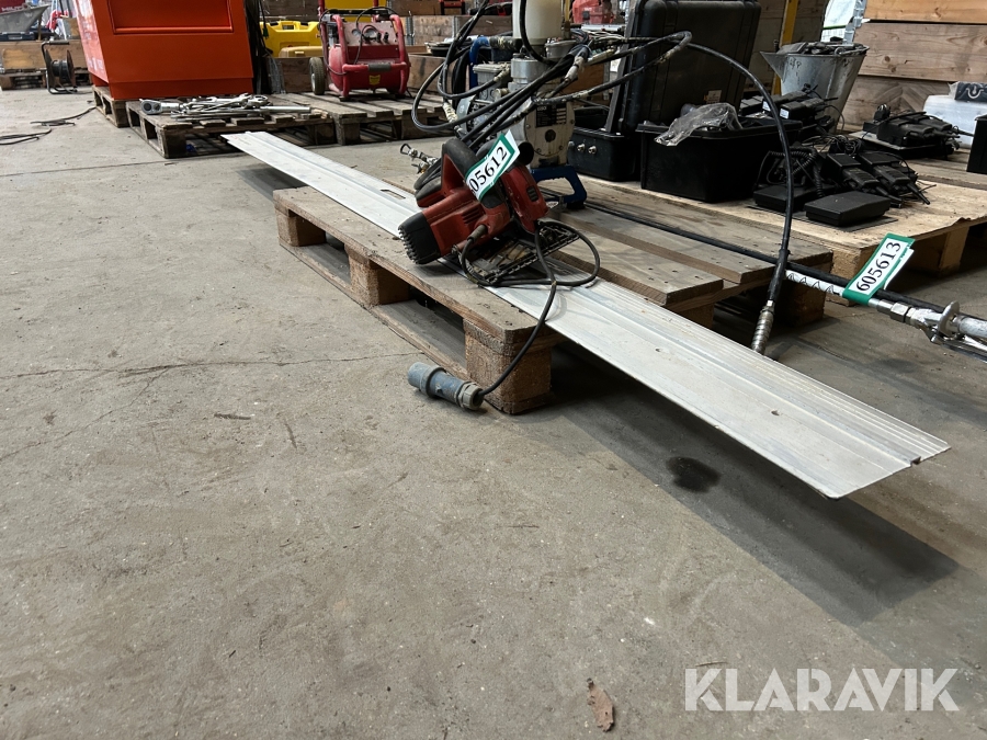 Rundsav med afretterskinne Hilti Wsc 55