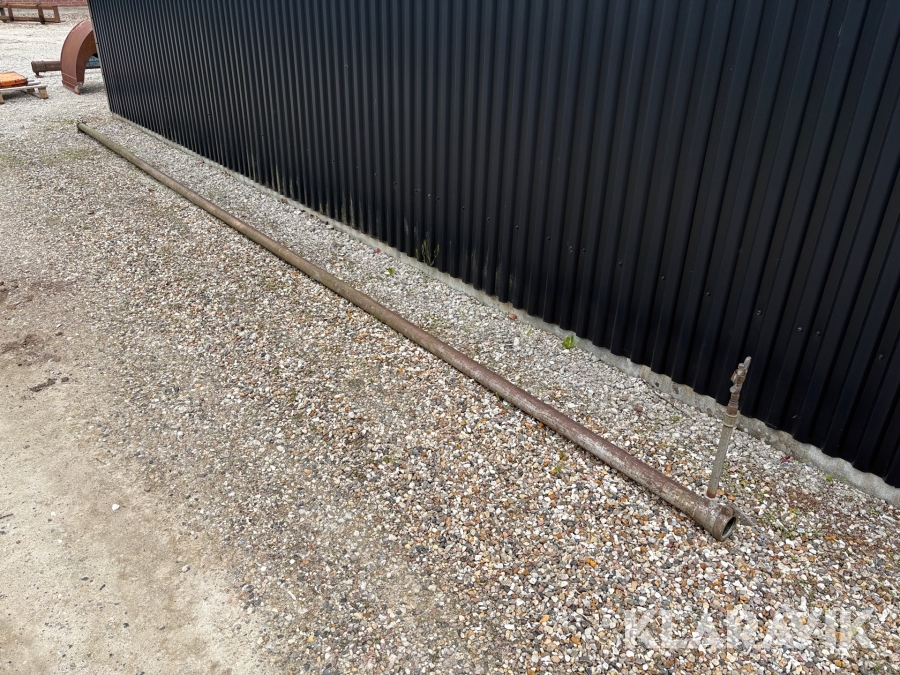 Markvandingsrør af aluminium ca. 50 styk