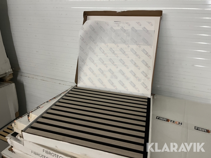 Akustikpaneler Fibrotech Grey Oak 80 styk