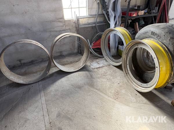 Fælg til forhjul 4 styk.