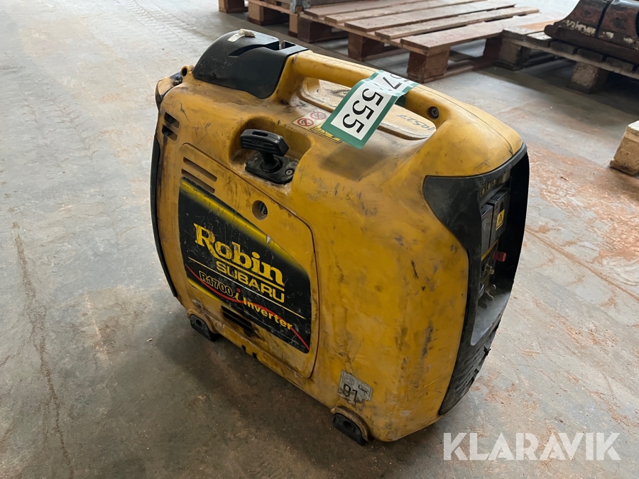 Generator Robin Subaru R1700i inverter, Hjørring, Klaravik a