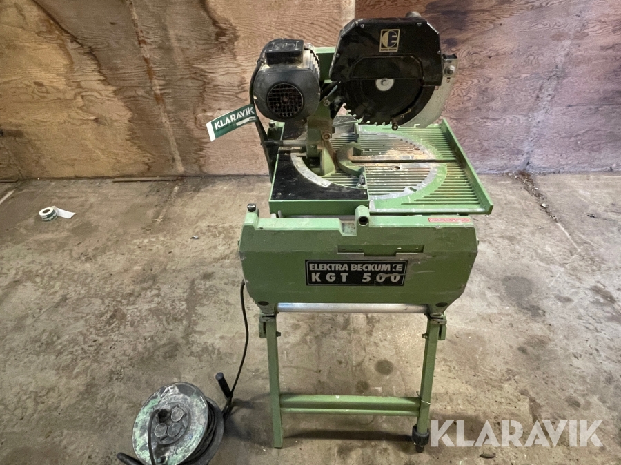 Bordrundsav Elektra Beckume KGT 500