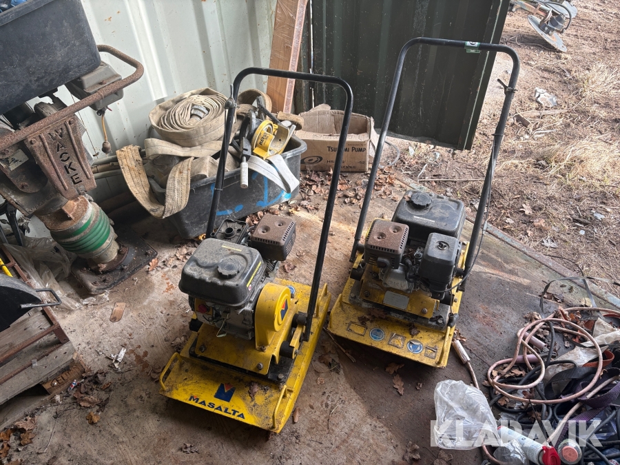 Pladevibrator Masalta MS100-2 2 styk.