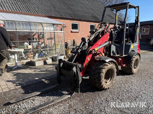 Minilæsser Weidemann 1280 PLUS