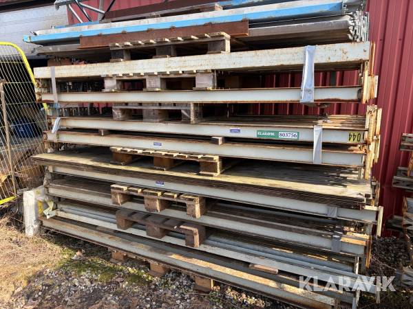 Vanger til pallereoler cirka 200 styk
