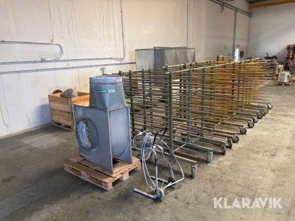 Komplet Malerkabine /sprøjtevæg + maler sprøjte