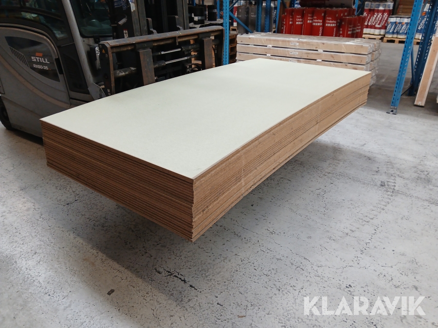 Spånplader vandfast limet 12mm 22 pl = 66m2