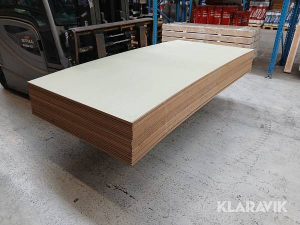 Spånplader vandfast limet 12mm 22 pl = 66m2