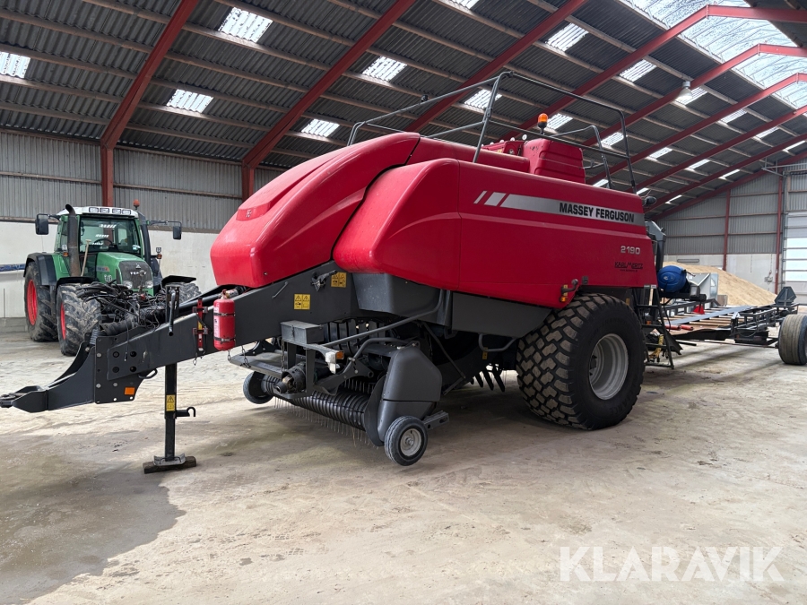 Ballepresser Massey Ferguson 2190
