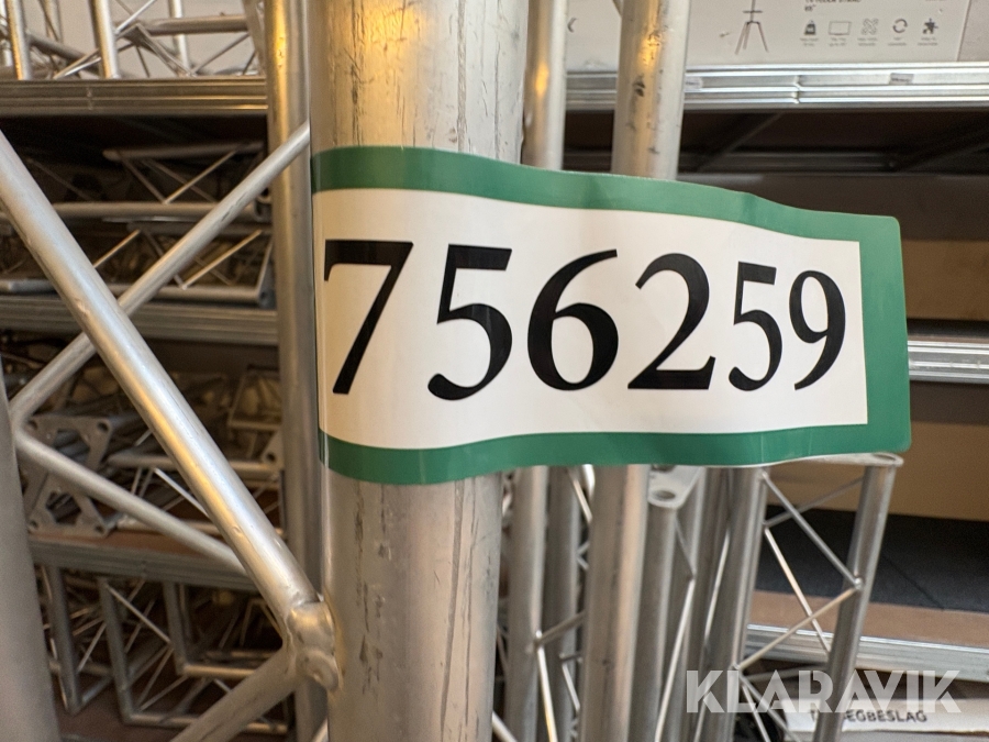 Truss system 35 mm tubes - 70 dele