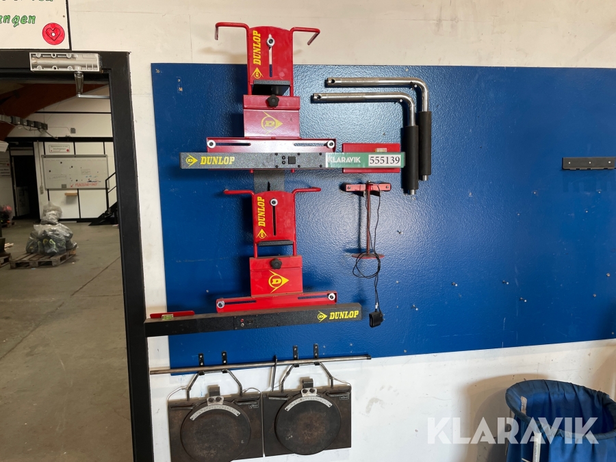 Hjuludmåler/sporingsplader Dunlop