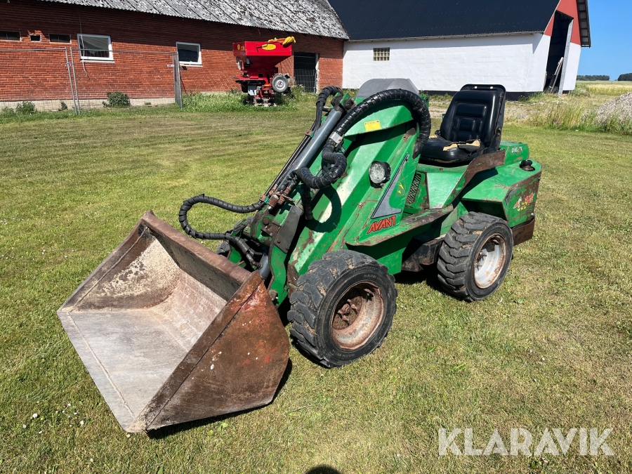 Minilæsser / teleskoplæsser Avant 520 Plus