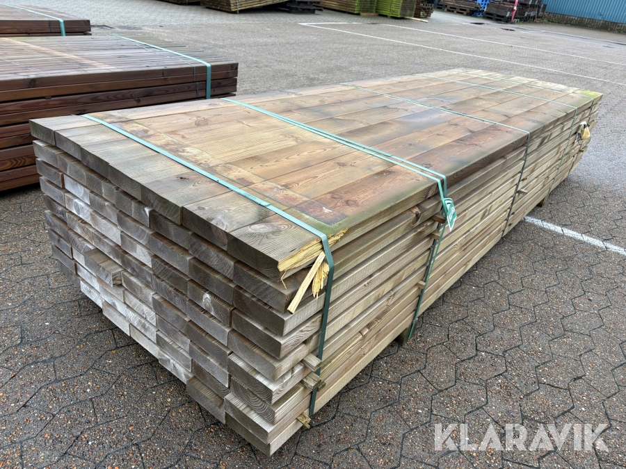 Trykimprægnerede Reglar- 63 styks