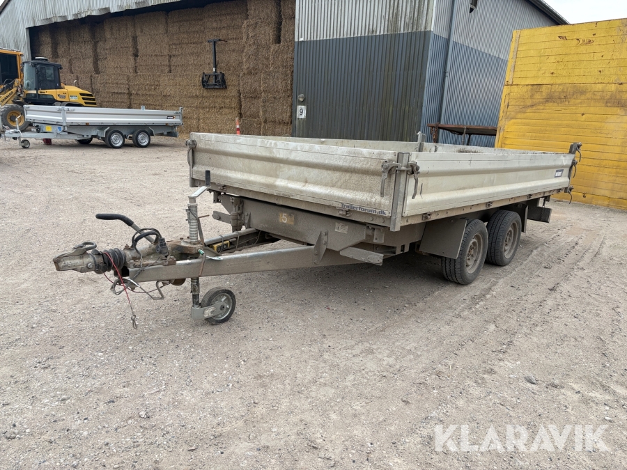 Tiptrailer Variant 3519tb 3500 kg. & 2 akslet