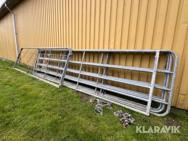 Udtrækslåger galvaniseret 7 Styk
