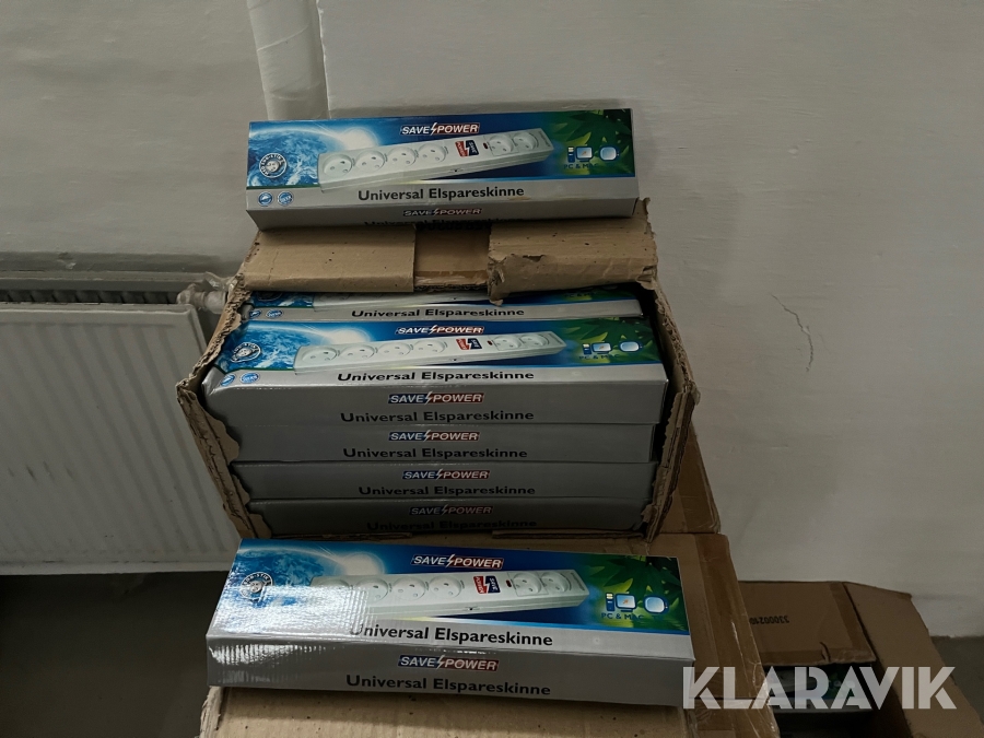 Elspareskinne 21 stk Savepower Universal