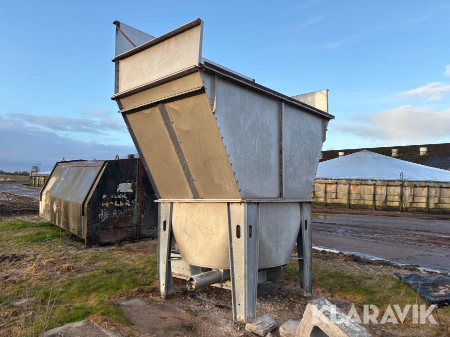 Foldersilo galvaniseret Konrad Pumpe GmbH 45/80/200