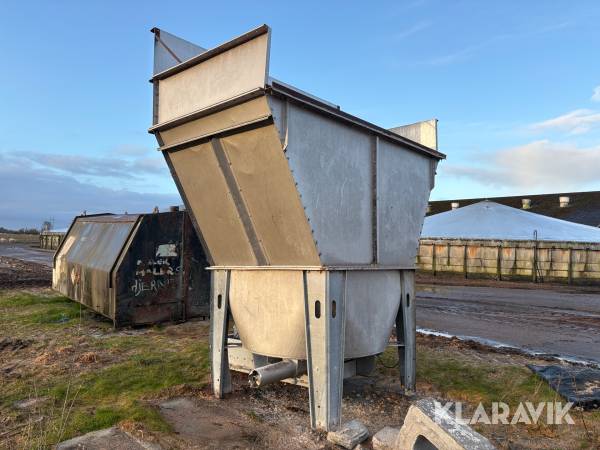 Foldersilo galvaniseret Konrad Pumpe GmbH 45/80/200