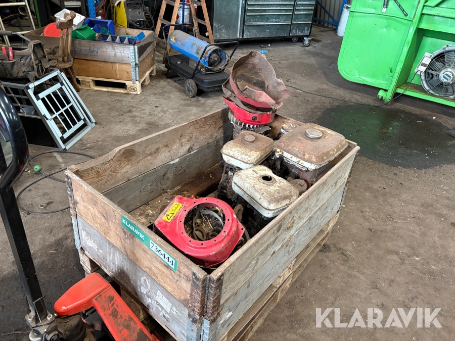 Samlet lot med motorer Honda