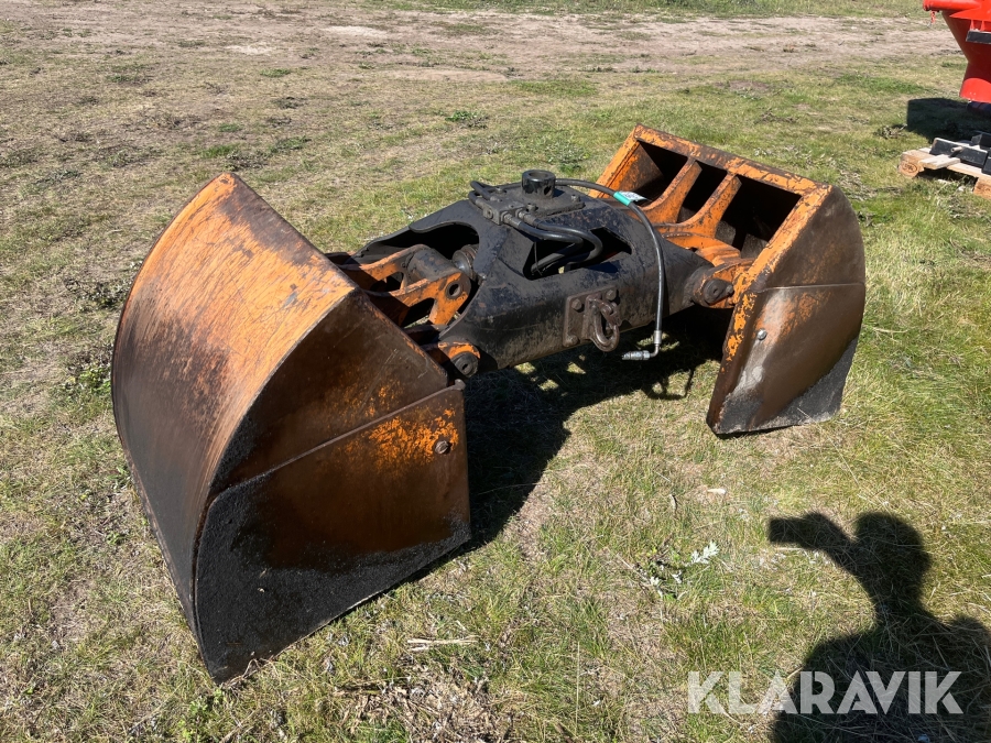Sten- og asfaltgrab Hema CaGS90-500 med aftagelige sider