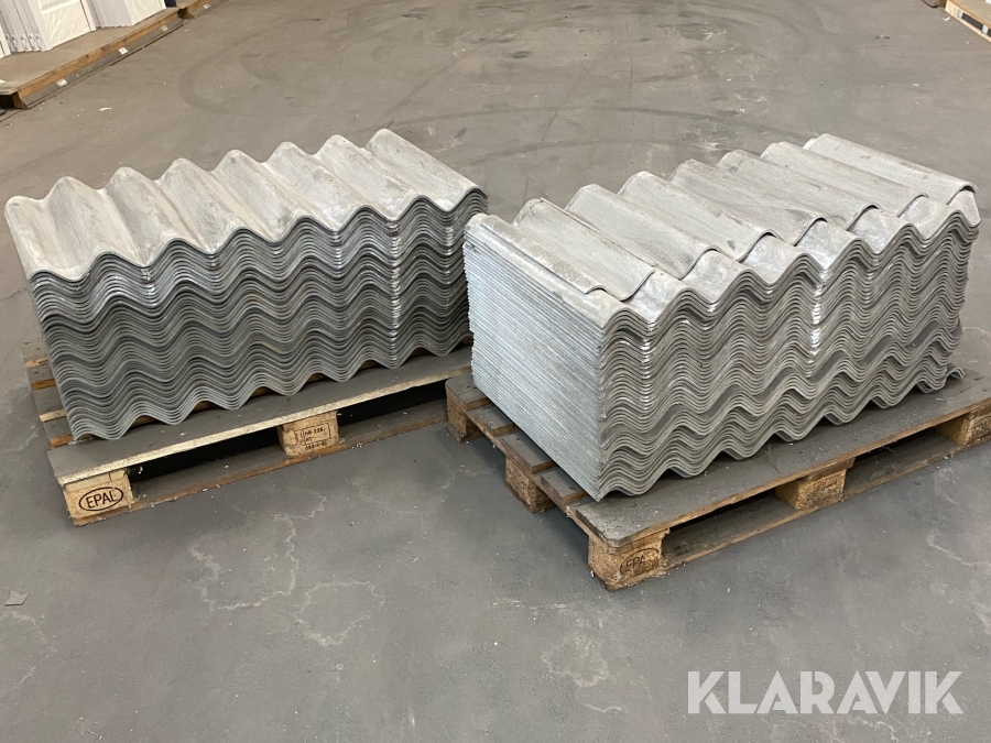 Tagplader halve B6 Mørkegrå 90 styk 