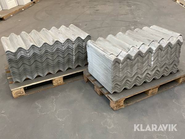 Tagplader halve B6 Mørkegrå 90 styk 