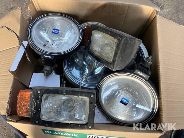 Diverse Lygter blandet Hella