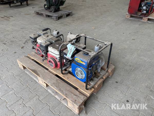 Vandpumpe Honda + OHV - 3 styk