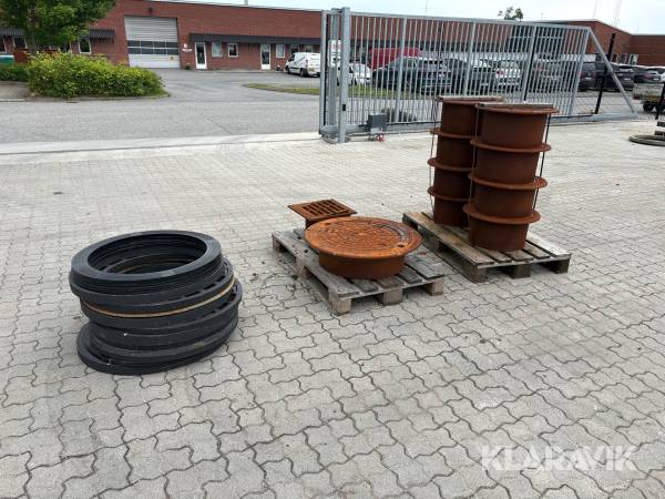 Asfaltbrønde med forhøjer ringe