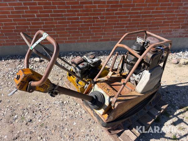 Pladevibrator Waxker Neuson DPU 3345 H og WP1550 diesel og benzin - 2 styk