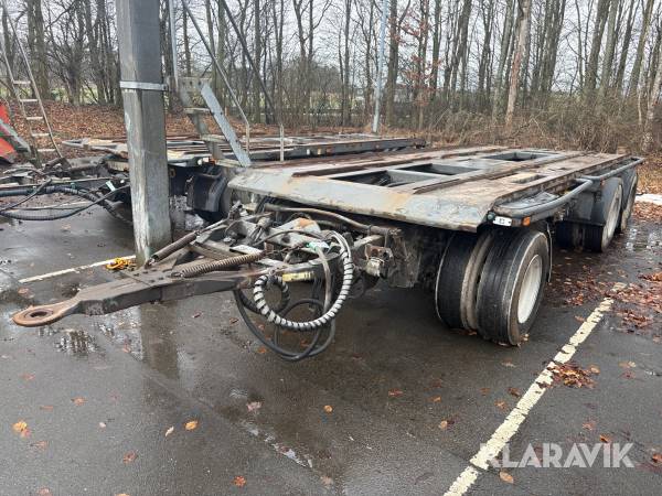 Påhængsvogn Fischer PKW324 24.000 kg. - 3-akslet