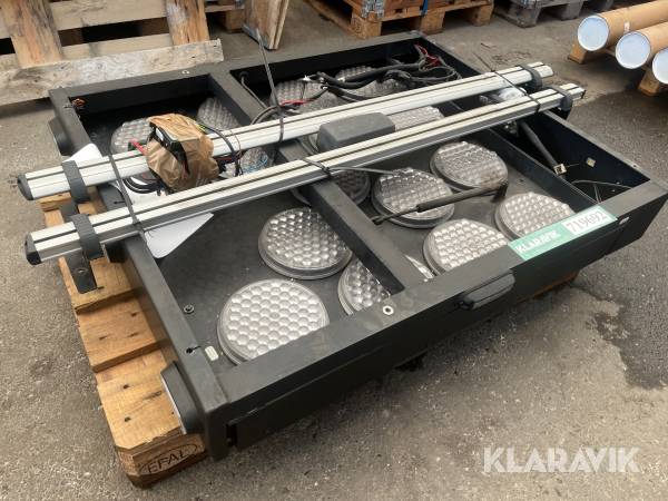 Lysskilt Utotec tagmonteret