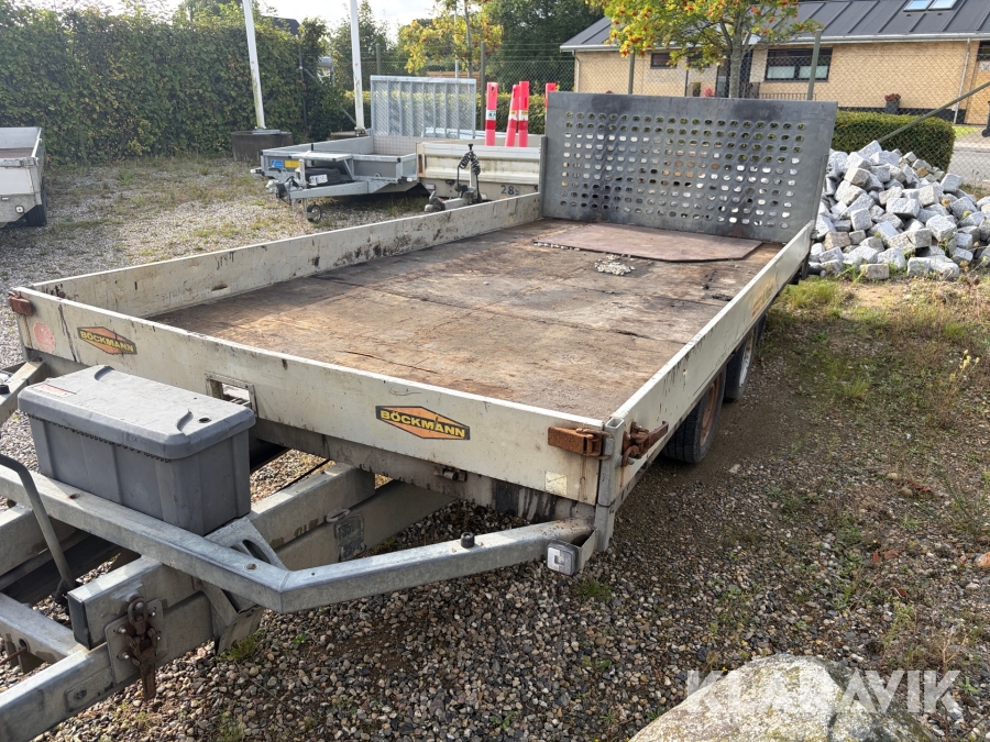 Maskintrailer Böckmann Aeaa 3500 kilo
