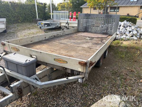 Maskintrailer Böckmann Aeaa 3500 kilo