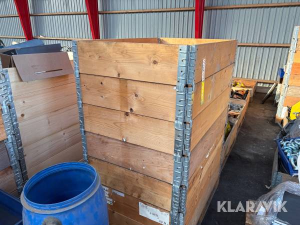 Plastkasser 2 paller