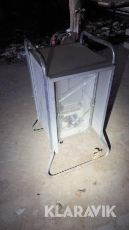 Målertavle 63 A med stativ NST 63A