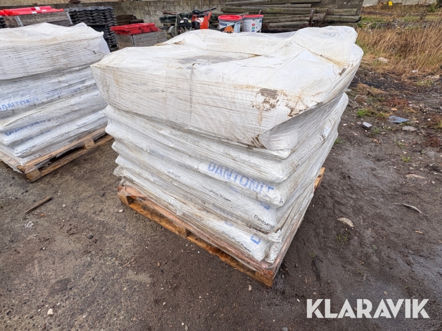 Bentonitpiller Dantonit Dantoplug super 45 sække a 25 kilo