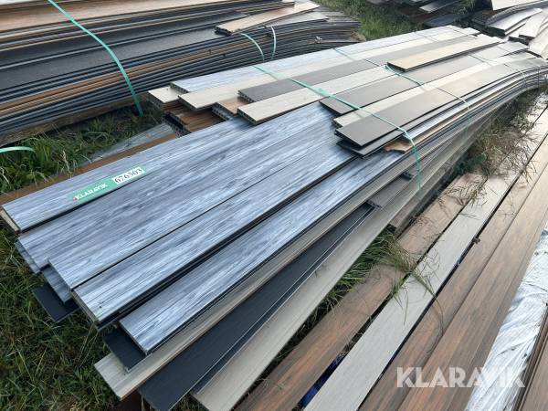 Terrassebrædder Kirkedal Komposit Ca 65stk, blandede modeller