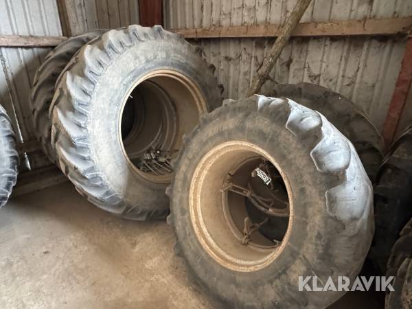 Tvillingehjul Kleber - Stomil 4 styks